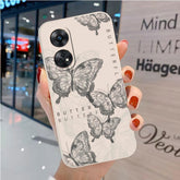 Cute Case Compatible with Oppo Reno 8T 4G - Comfortable White Soft TPU with Cartoon Animal